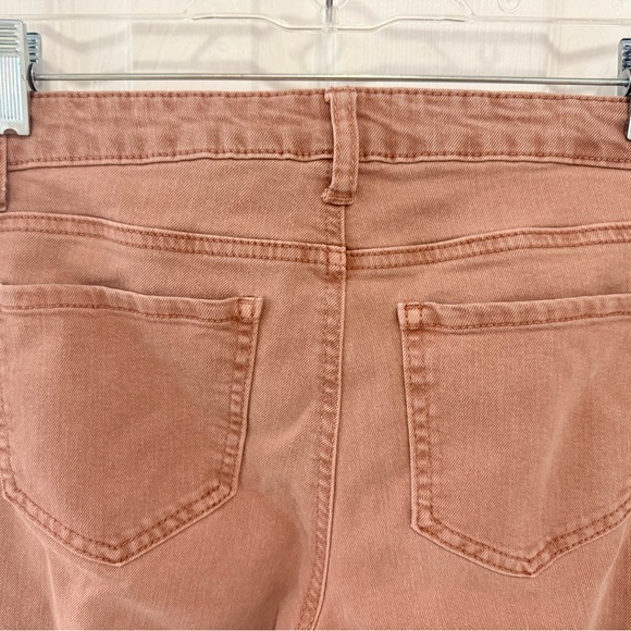 Vanilla Star Distressed Skinny Jeans in Mauve - Picture 3 of 5